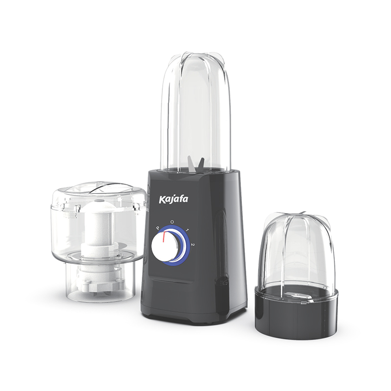 BL395ABE Combo robot culinaire et mélangeur pour cuisine, mini hachoir électrique pour viande et légumes, mélangeurs à grande vitesse avec 2 vitesses et impulsion pour smoothies et shakes