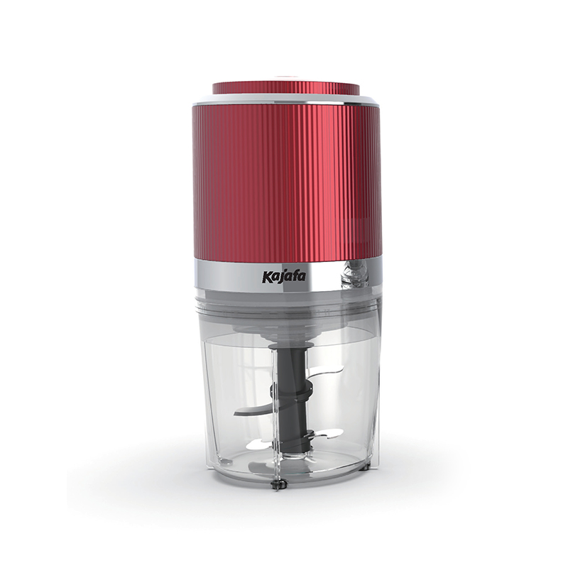 FP119E-P Mini hachoir à nourriture, petit hachoir à viande pour robot culinaire, coupeuse électrique pour aliments pour bébés, viande, oignon, légumes, bol mélangeur de 500 ml et 4 lames durables en acier inoxydable