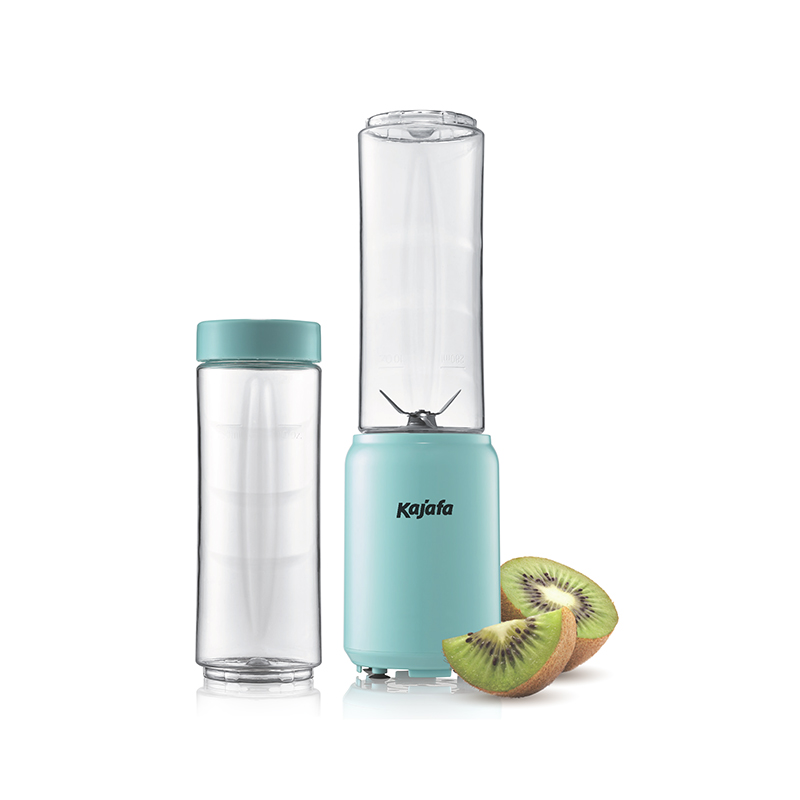 Mélangeur portable BL3301B-P2, mélangeur de voyage, mini mélangeur, mélangeur personnel de fruits, bouteille de 280 ml sans BPA, jus de fruits pour un excellent mélange