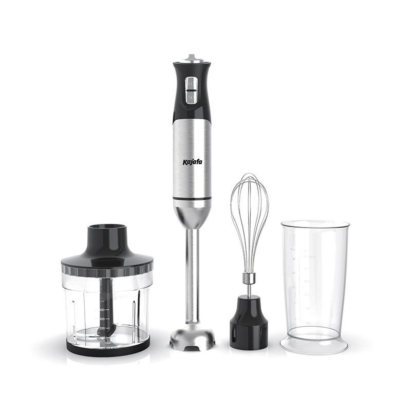 HB866BCE Mixeur plongeant électrique 4 en 1 1000 W avec contrôle de vitesse variable, mixeurs plongeants avec hachoir de 500 ml, gobelet de 600 ml, fouet à œufs pour aliments pour bébés, broyeur de légumes, soupes, smoothies