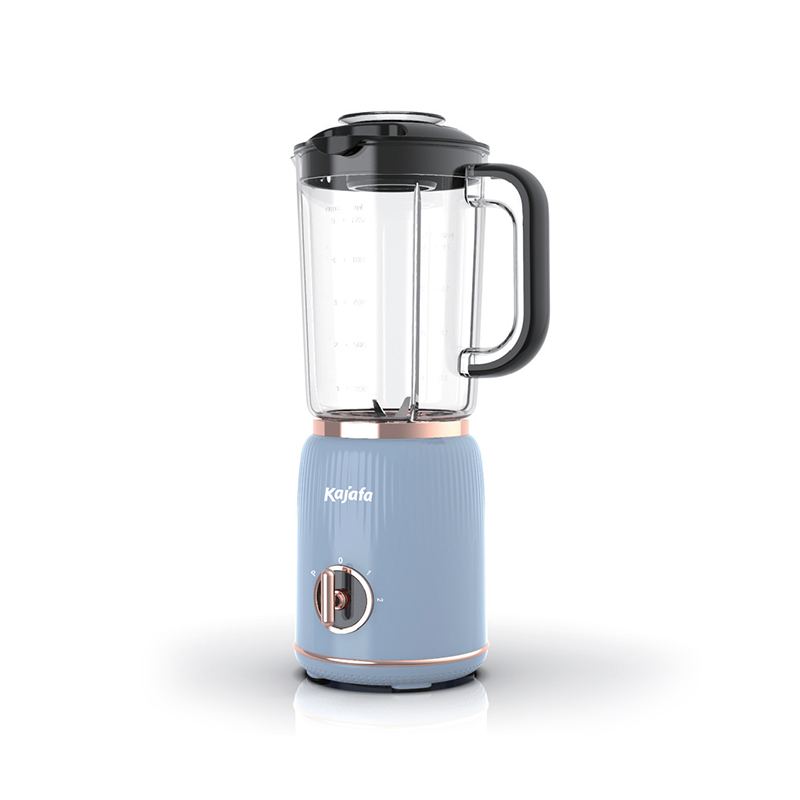BL385D1.0L Mélangeur à interrupteur au design rétro, 4 lames tranchantes en acier inoxydable pour shakes et smoothies