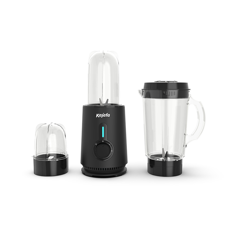 BL398ABD Essential 3 i 1 Mélangeur à pichet à lames en acier inoxydable 1,0 L avec machine à smoothie 500 ML et moulin à café