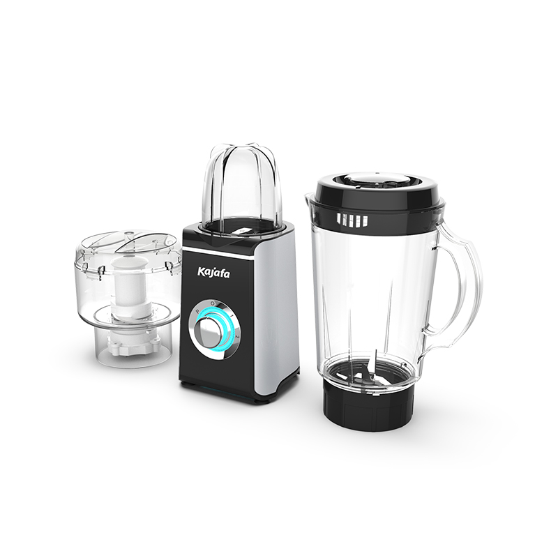 BL266ADE-3IN1 Blenders de table personnels 3 en 1 essentiels, mélangeur de smoothie, mélangeur avec robot culinaire et broyeur