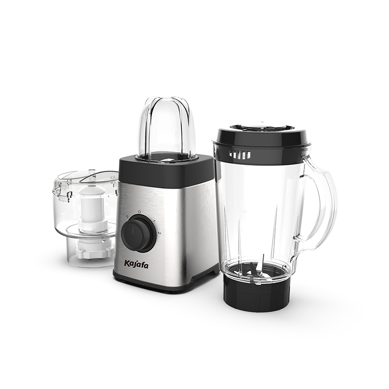 BL360ADE-3IN1 Mélangeurs de carafe de table personnels 3 en 1, mélangeur de smoothie, mélangeur avec robot culinaire et broyeur, couleur de pulvérisation