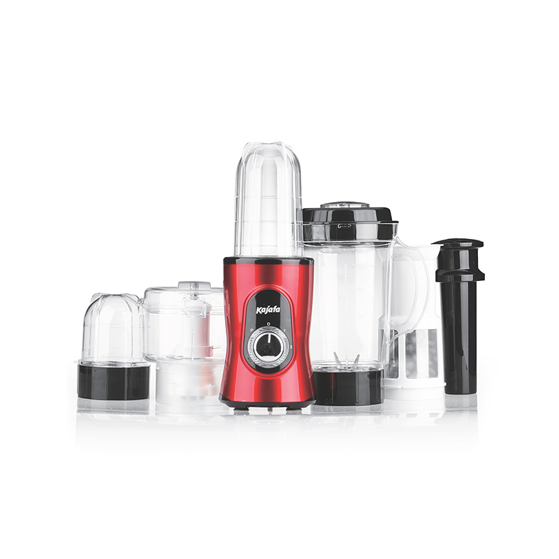 BL268ABCE-4IN1 Mélangeurs de carafe de table personnels 4 en 1, mélangeur de smoothie, mélangeur avec robot culinaire et broyeur, mélangeur, couleur de pulvérisation
