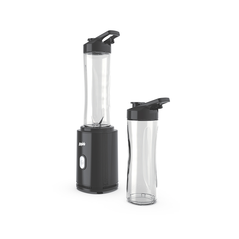 Blender personnel BL508B-P2 avec technologie, puissant smoothie maker, mini blender portable 250 W pour shakes et smoothies, petit blender smoothie à service unique avec bouteilles de voyage sans BPA de 20 oz