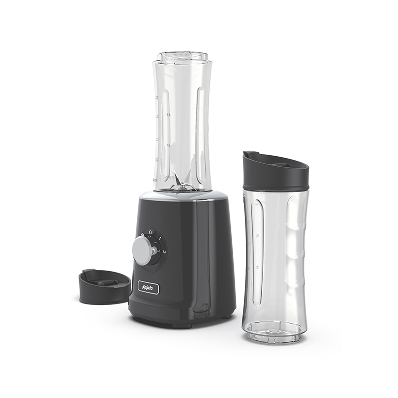 BL565B-P2 Puissant mélangeur de smoothie avec 2 bouteilles portables 2 vitesses de contrôle et fonction d'impulsion, mélangeur personnel pour shakes et smoothies