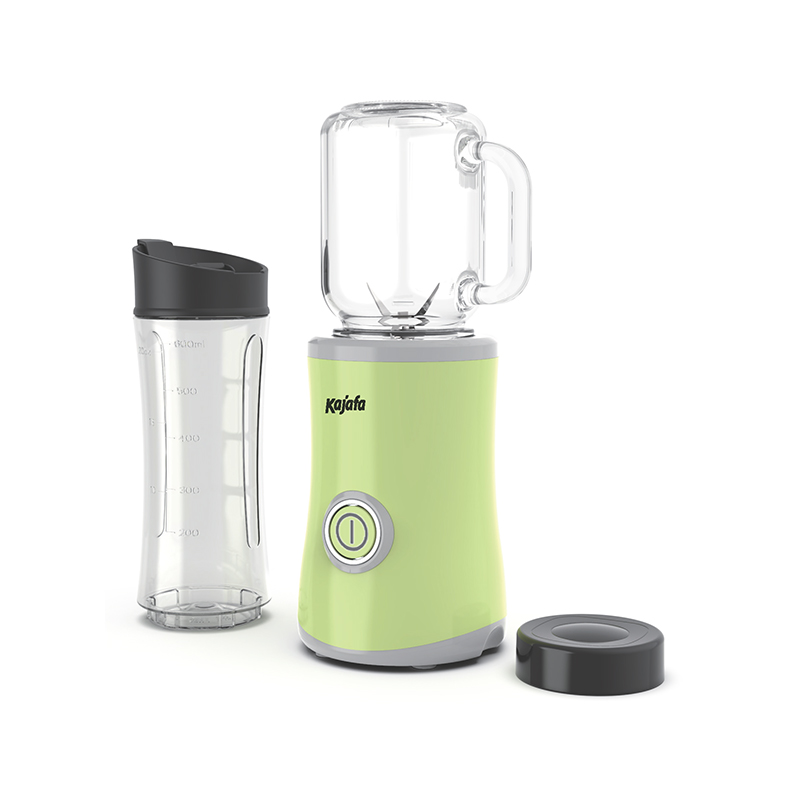 BL-328B-P3 Mélangeur à smoothie avec lames tranchantes, mini-mélangeur personnel pour shakes et smoothies, mélangeur pour la cuisine avec mélange, gobelet de voyage sans BPA et gobelet Mason de 500 ml