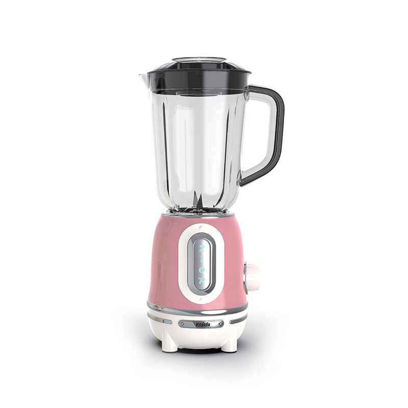 BL489B-P Blender Smoothie Maker, 1.0L Professional Countertop Pichet Blender, 2 Vitesses Réglables et Fonction Pulse, pour Smoothie, Milk Shake, Jus de Fruits et Ice Crush