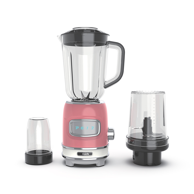 BL459ABE-P 1.0L Cruche En Plastique Smoothie Maker Moulin À Café Broyeur À Glace Presse-agrumes Aliments Secs Broyeur Chopper