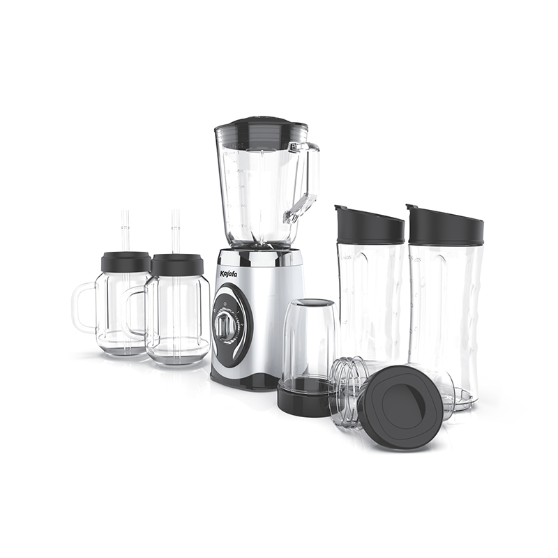 BL-369AB-G Mini Blender Smoothie Makers, mélangeur de smoothie pour la maison et la cuisine avec plusieurs bouteilles de mélange